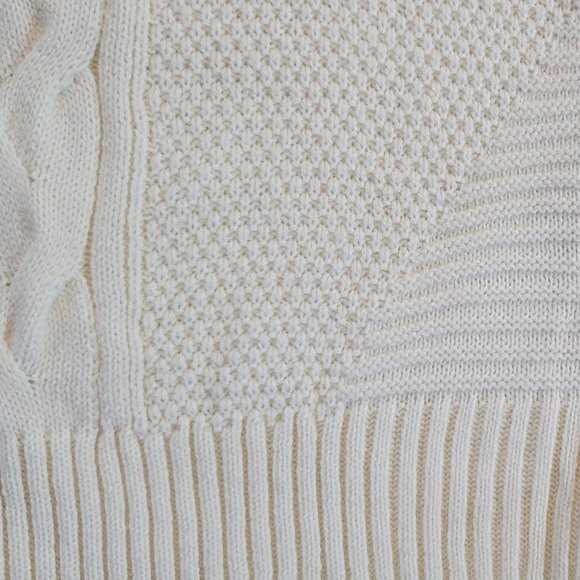 Arizona Crew Neck Sweater Off White Size Large - Picture 8 of 8